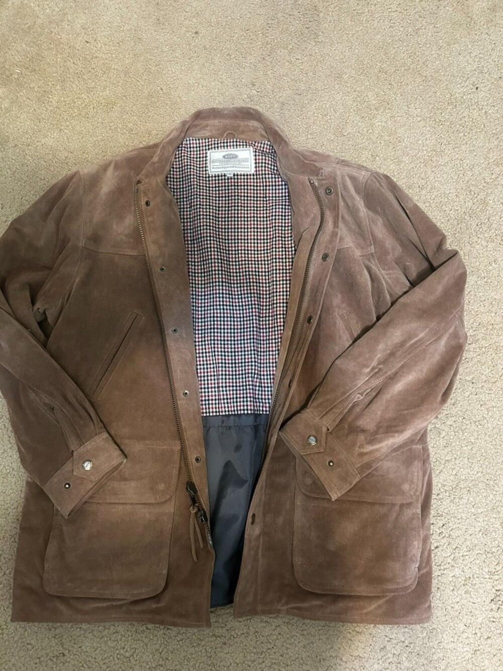 Men's  Boyt Suede Jacket